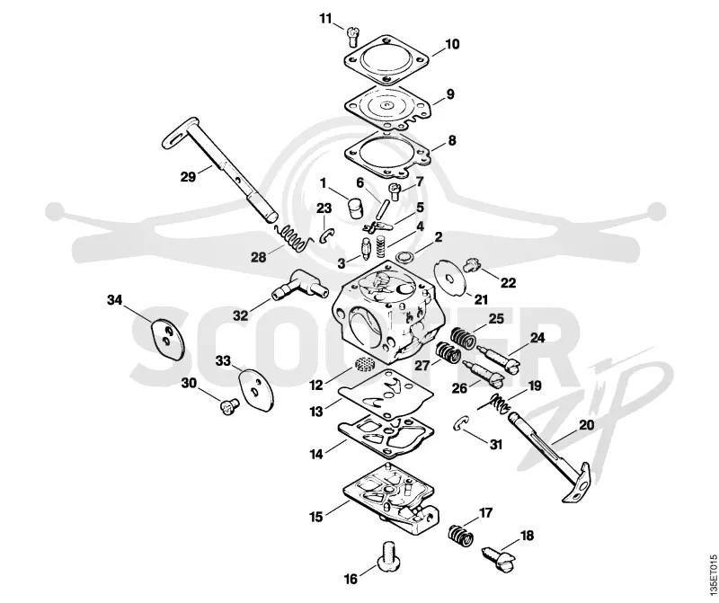 15. Карбюратор WT-215, WT-286 (17.2003)