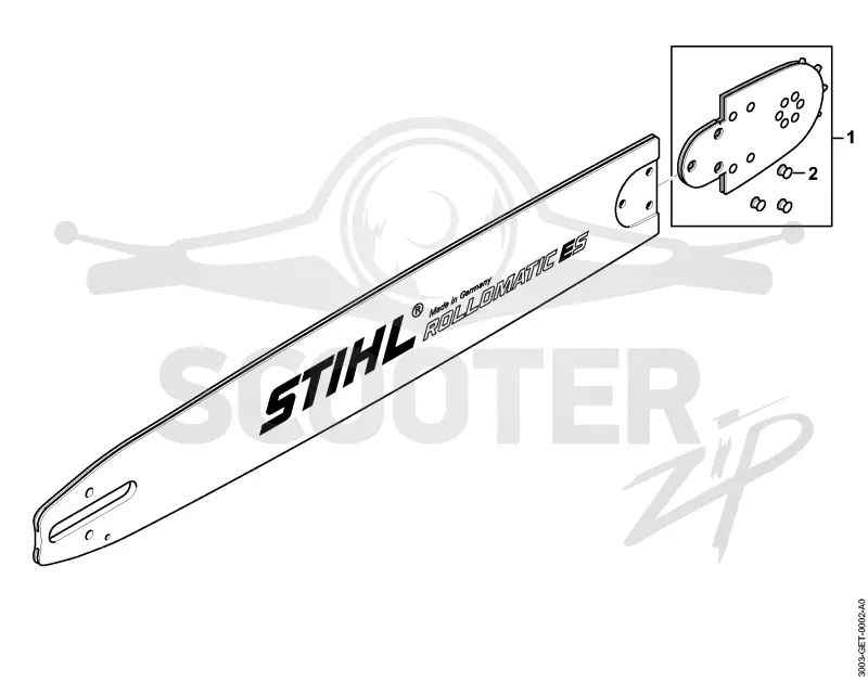 02. Rollomatic ES .404” 12 Зубцы