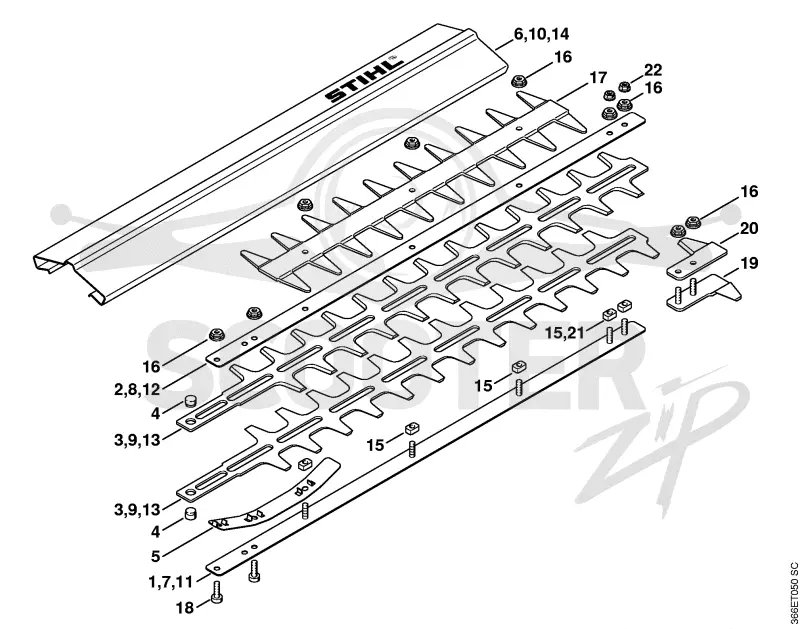 08. Режущее устройство HS 75, 80