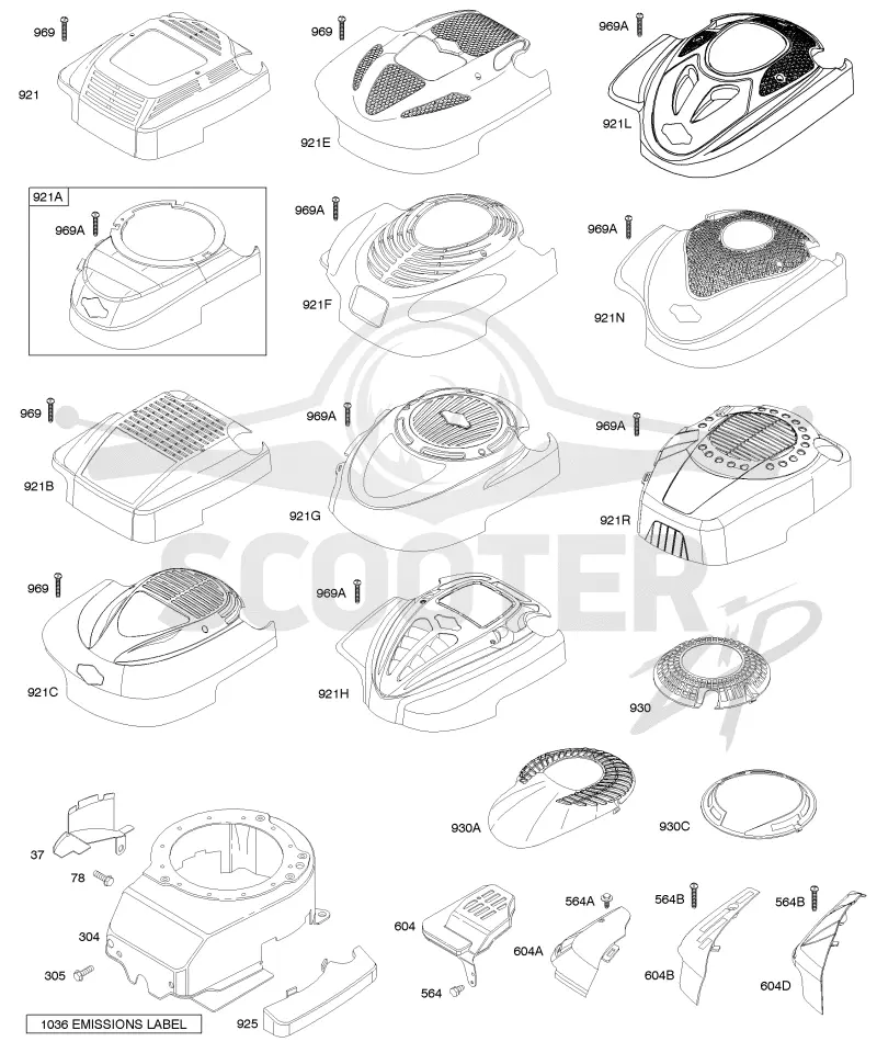 03. Корпус нагнетателя/кожухи
