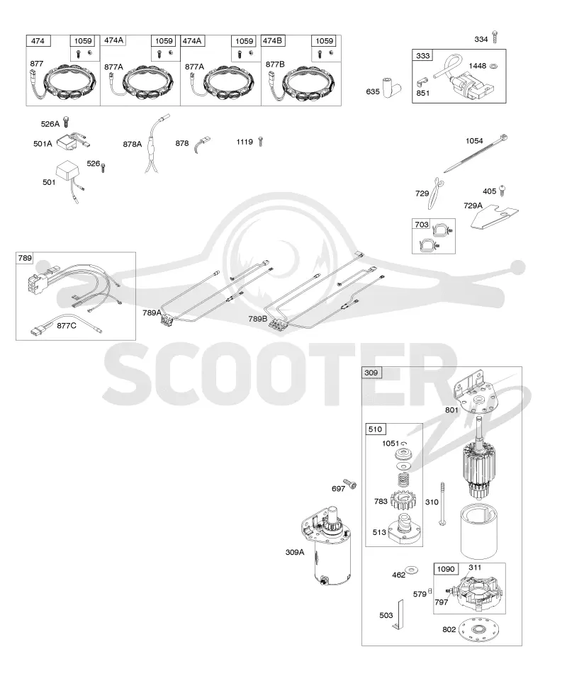 01. Generator, Kabelbaum, Anlasser, Zündung