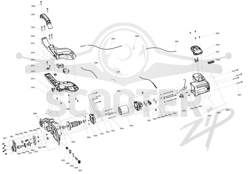RYOBI R18MS216-0 (Code 4624-79) Схема 2