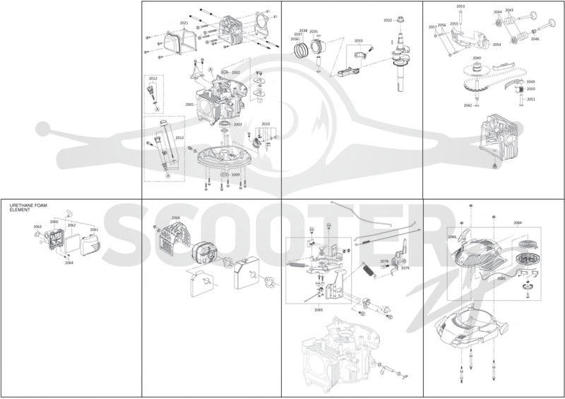 RYOBI RLM46175S 175cc (Code 4625-35) Схема 2