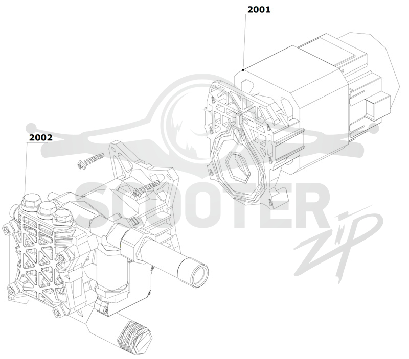 RYOBI RPW130XRBB (Code 4625-45) Схема 2