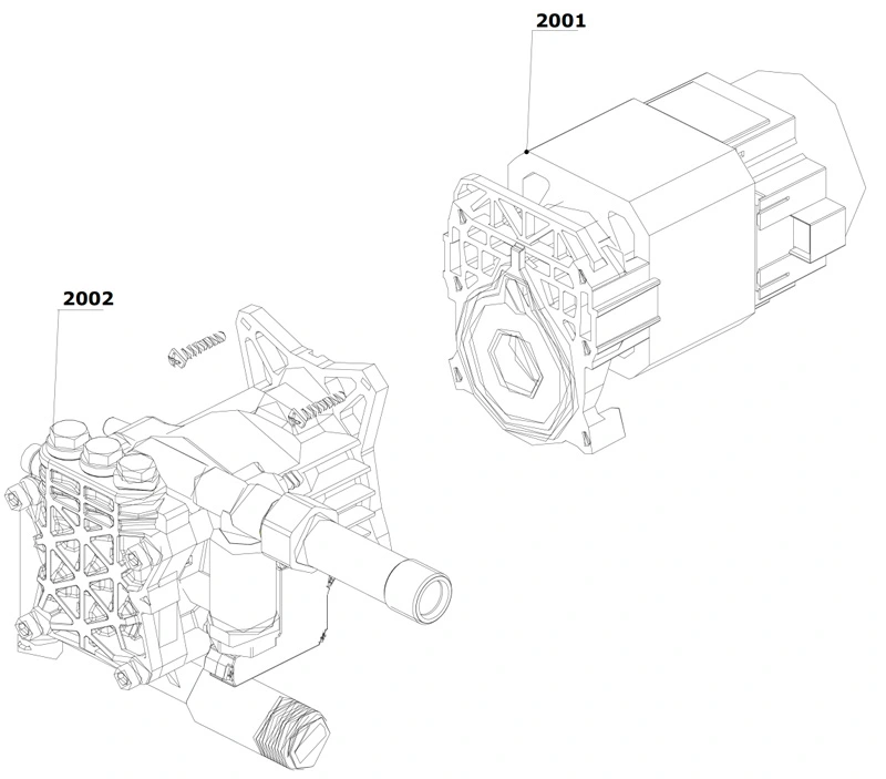 RYOBI RPW150XRB (Code 4625-50) Схема 2