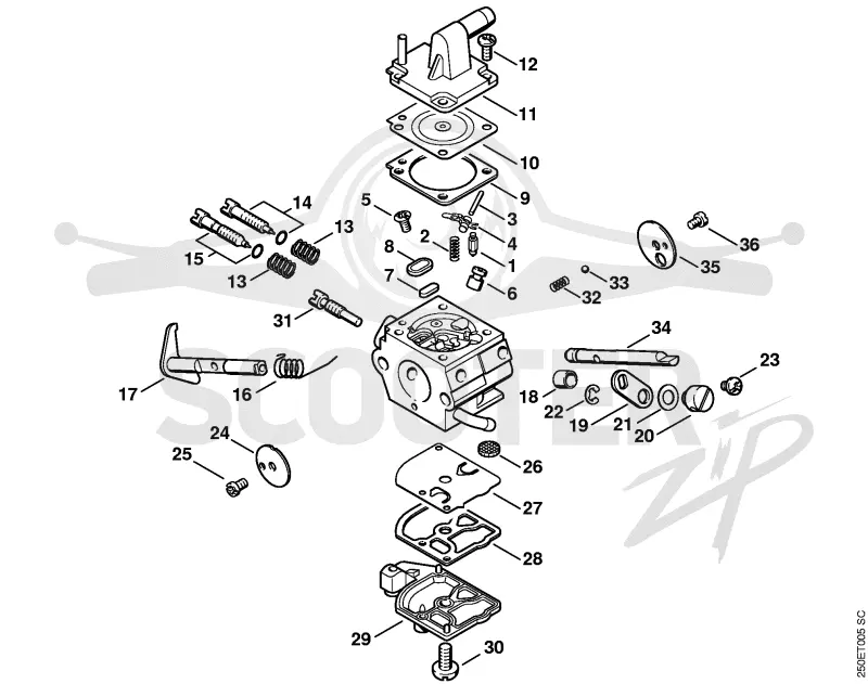 Карбюратор C1Q-S35 (19.98)