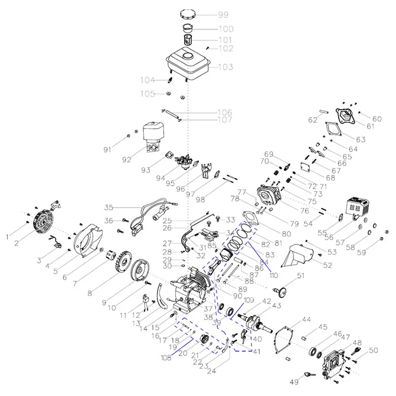GT-300 L Двигатель