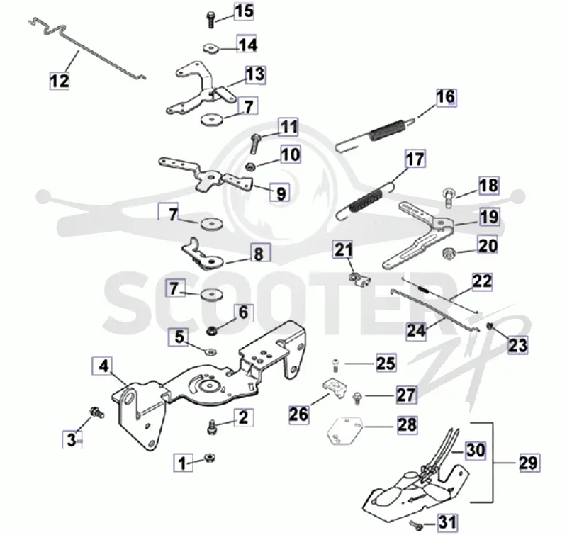 Система управления двигателем Kohler CH 740-3201
