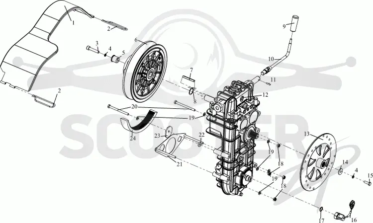 Трансмиссия С40601700-04
