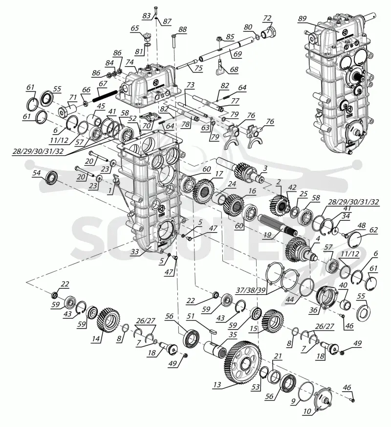 Коробка передач C40602950-05