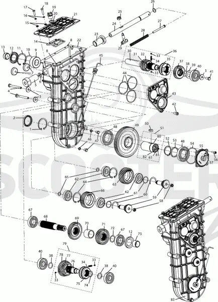Коробка передач C40600100