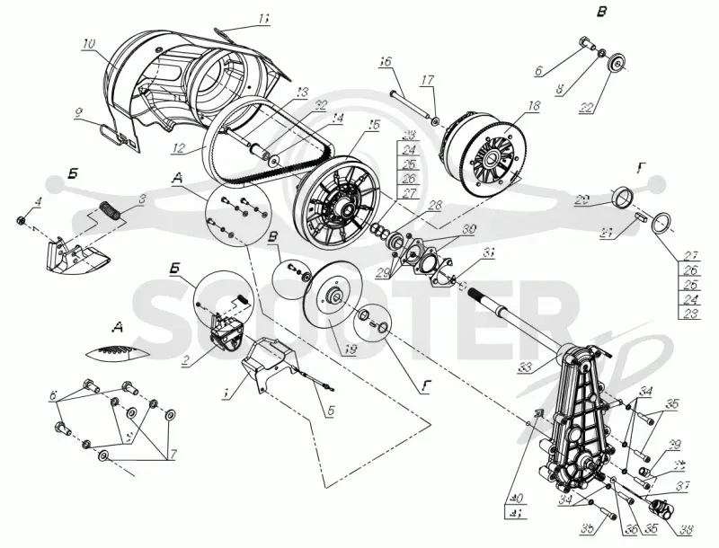 Трансмиссия L10600300-01