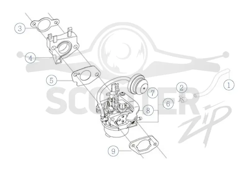 Карбюратор LONCIN LC185FDS