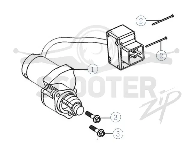 Электростартер LONCIN LC185FDS
