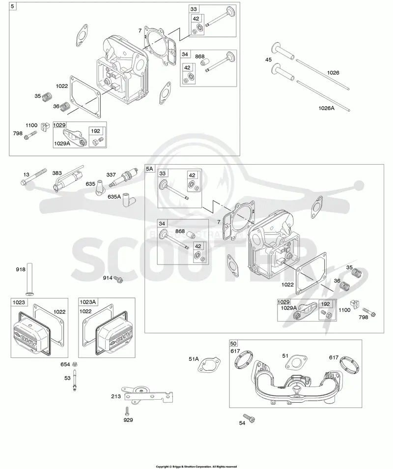 Cylinder Head, Rocker Arm Cover, Intake Manifold