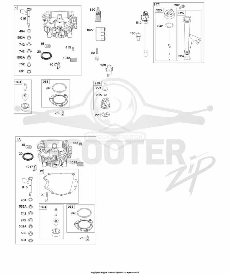 Engine Sump, Oil Pump, Dipstick/Tube Assembly