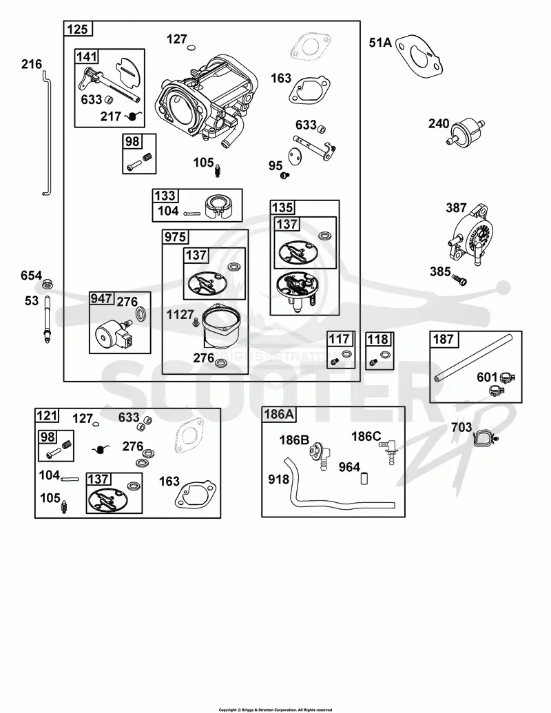 Carburetor and Fuel Supply Group