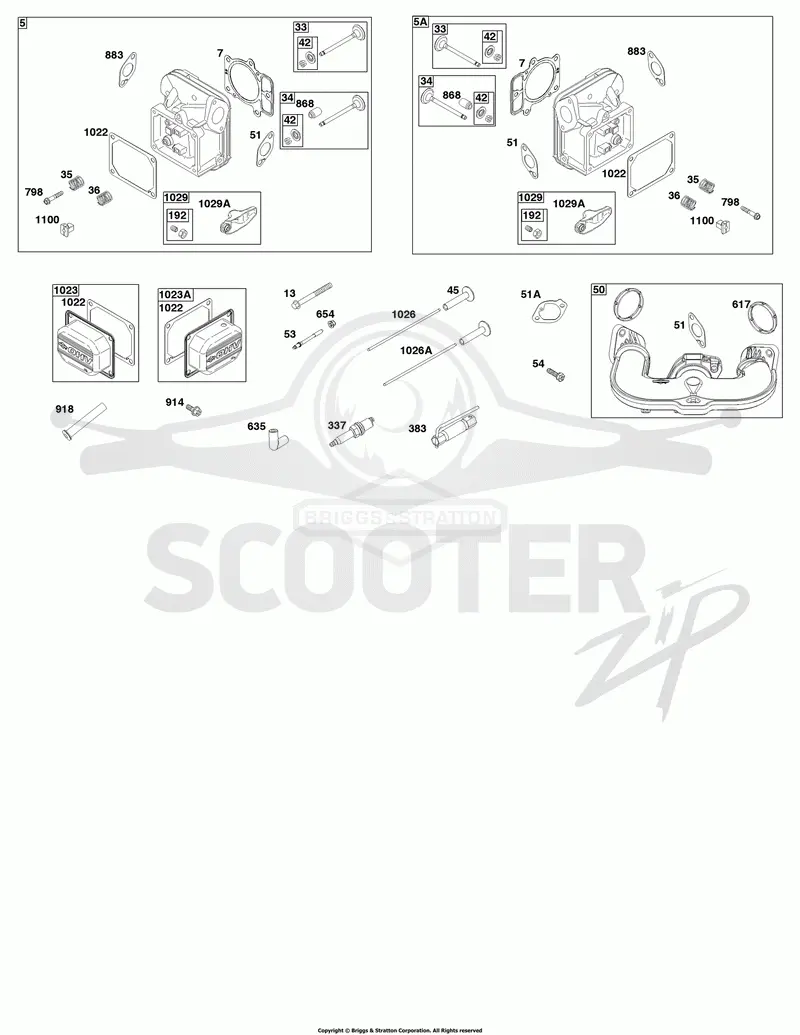 Cylinder Head, Rocker Arm Cover, Intake Manifold