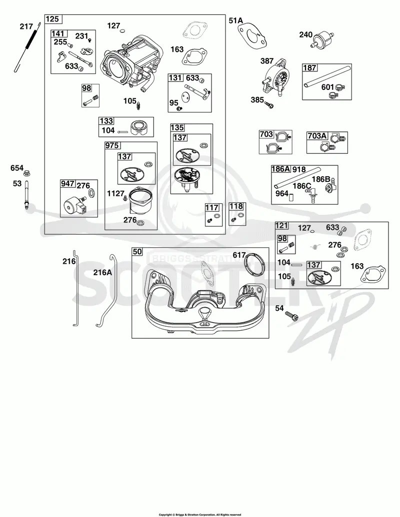 Carburetor and Fuel Supply Group