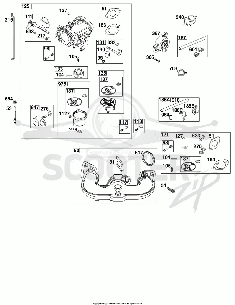 Carburetor and Fuel Supply Group