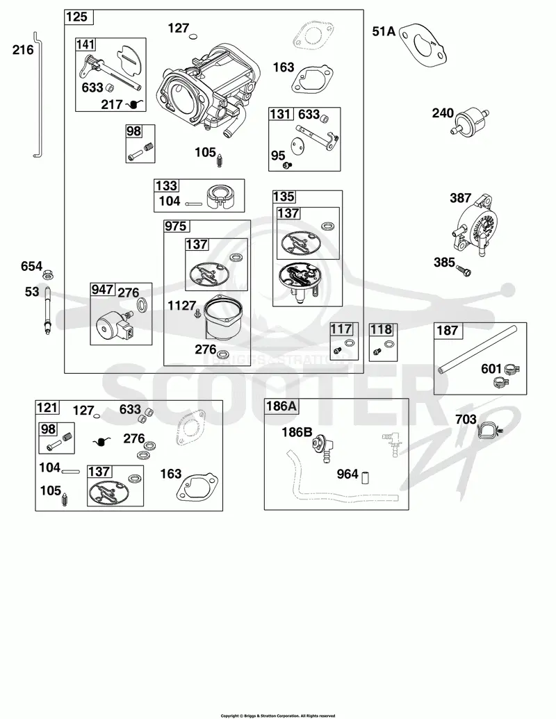Carburetor and Fuel Supply Group