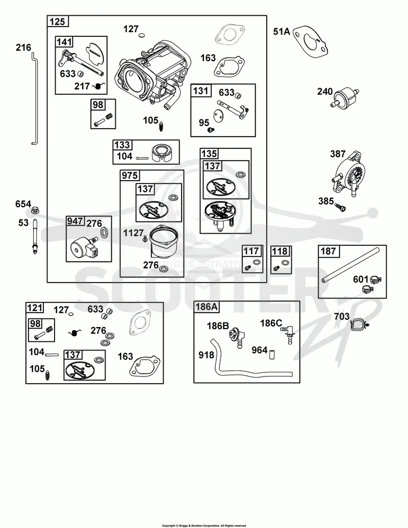 Carburetor and Fuel Supply Group