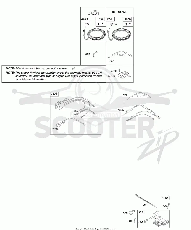 Alternators, Ignition
