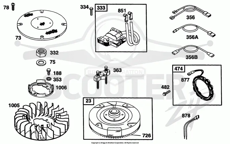 Flywheel,Screen,Fan,Elect.