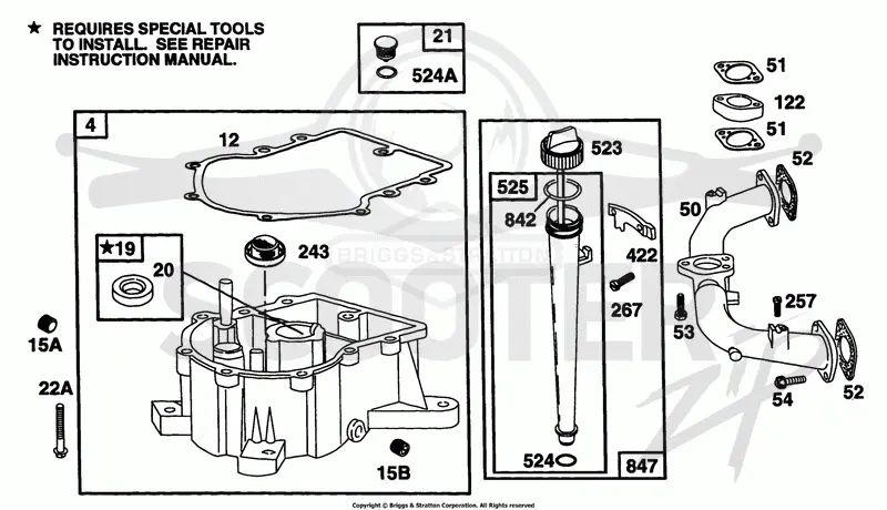 Sump Base, High Oil Fill