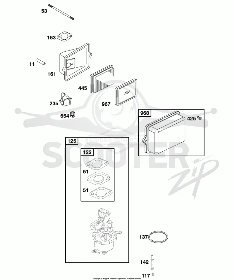 Air Cleaner, Carburetor