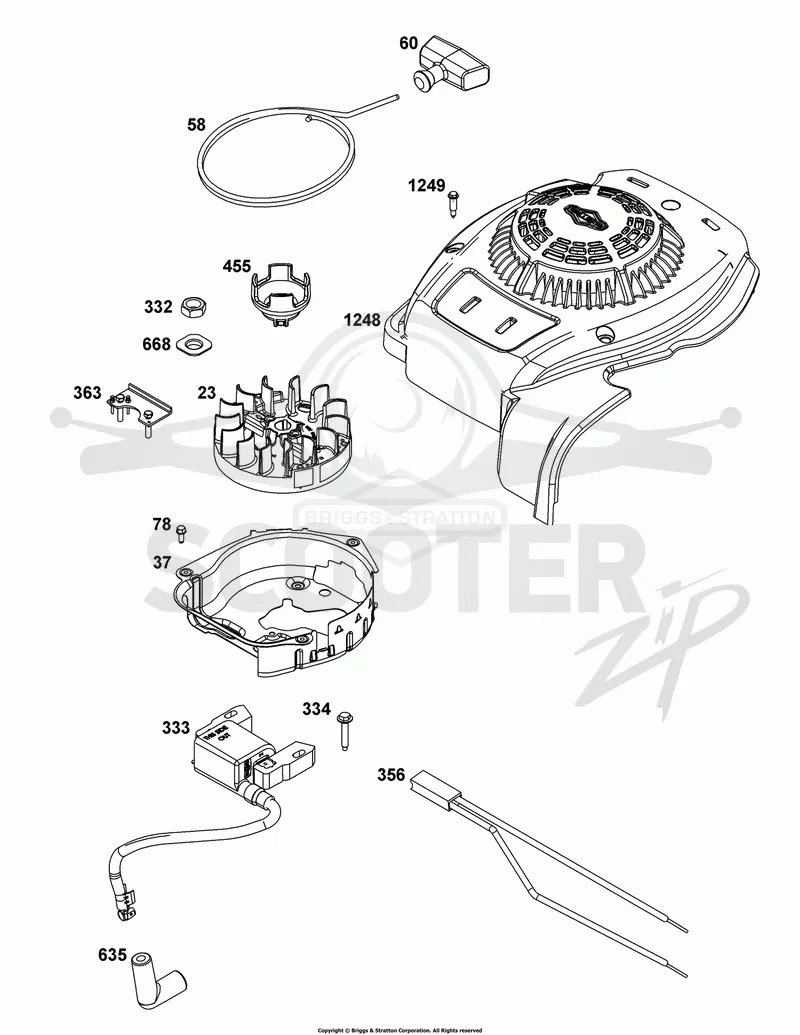 Flywheel, Ignition, and Starter Group