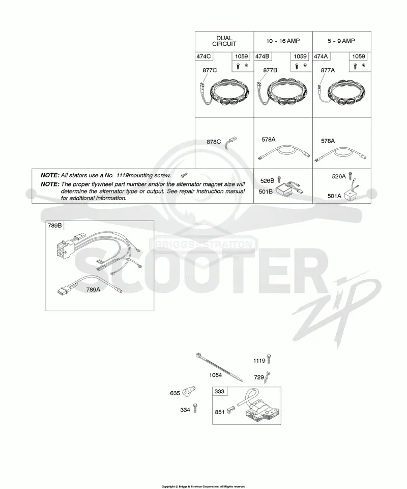Alternators, Ignition