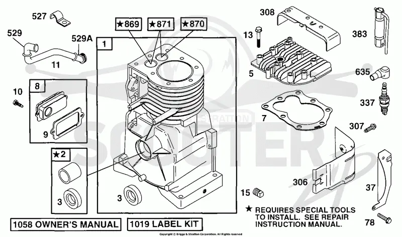 Cylinder, Head