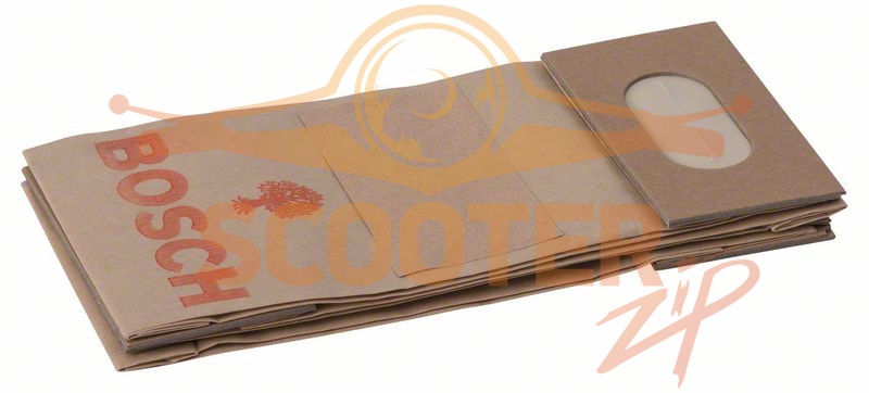 Мешок пылесборный бумажный 3шт. для машины шлифовальной эксцентриковой BOSCH PEX 15 AE (Тип 0603298708), 2605411067