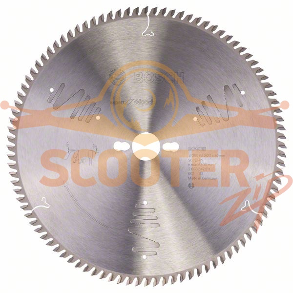 Пильный диск Expert for Wood 300x30x3.2/2.2 96T, 2608642511