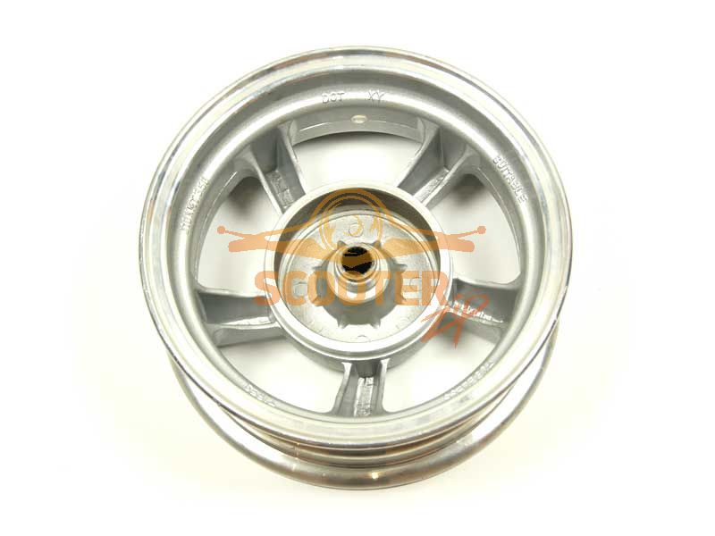 Диск колеса 10 x 3.50 задний бар.торм. (19 шлицов,  колодки d-130мм) для скутера ABM GUST, 4620770797298