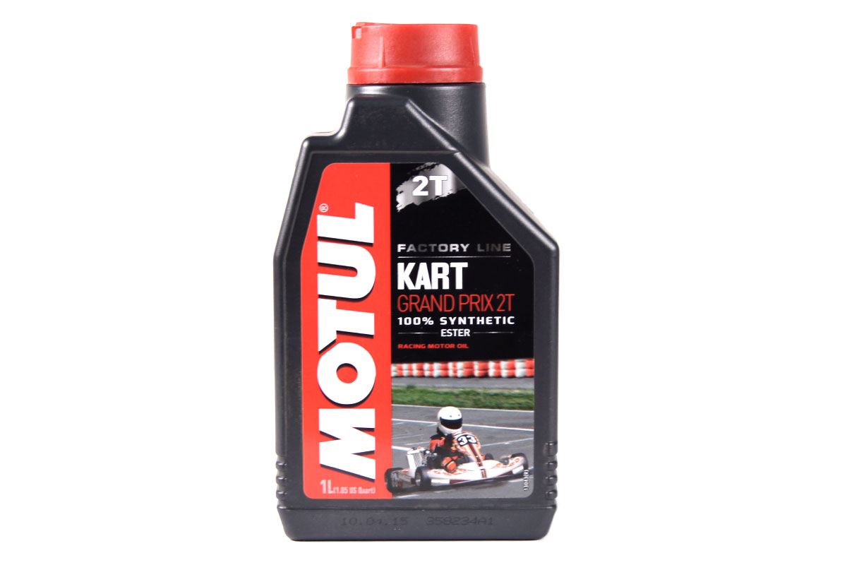 Масло MOTUL 2T Kart Grand Prix 1л масло моторн. для спорт картов (23000 оборотов), 100015