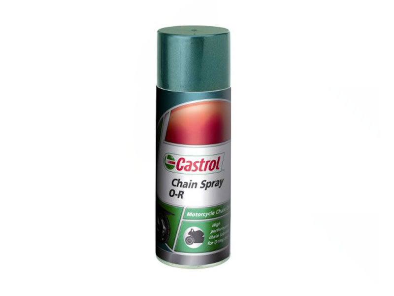 Смазка мото цепей Castrol Chain Spray O-R 400 ml для мопеда Китаец ALPHA (Альфа), chsor-04