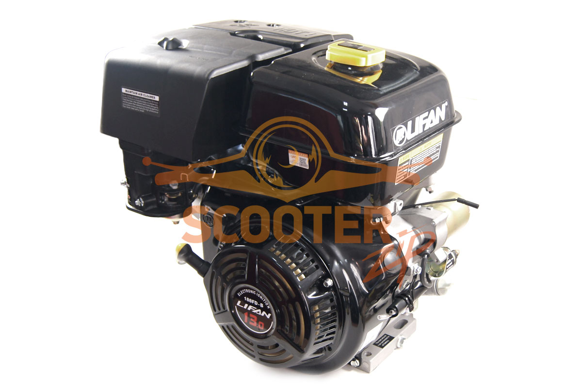Двигатель LIFAN 188FD-3A-25 13 л.с. 389м3 вал25мм. 33кг; Катушка освещения 3А (36Вт), 188FD-3A-25