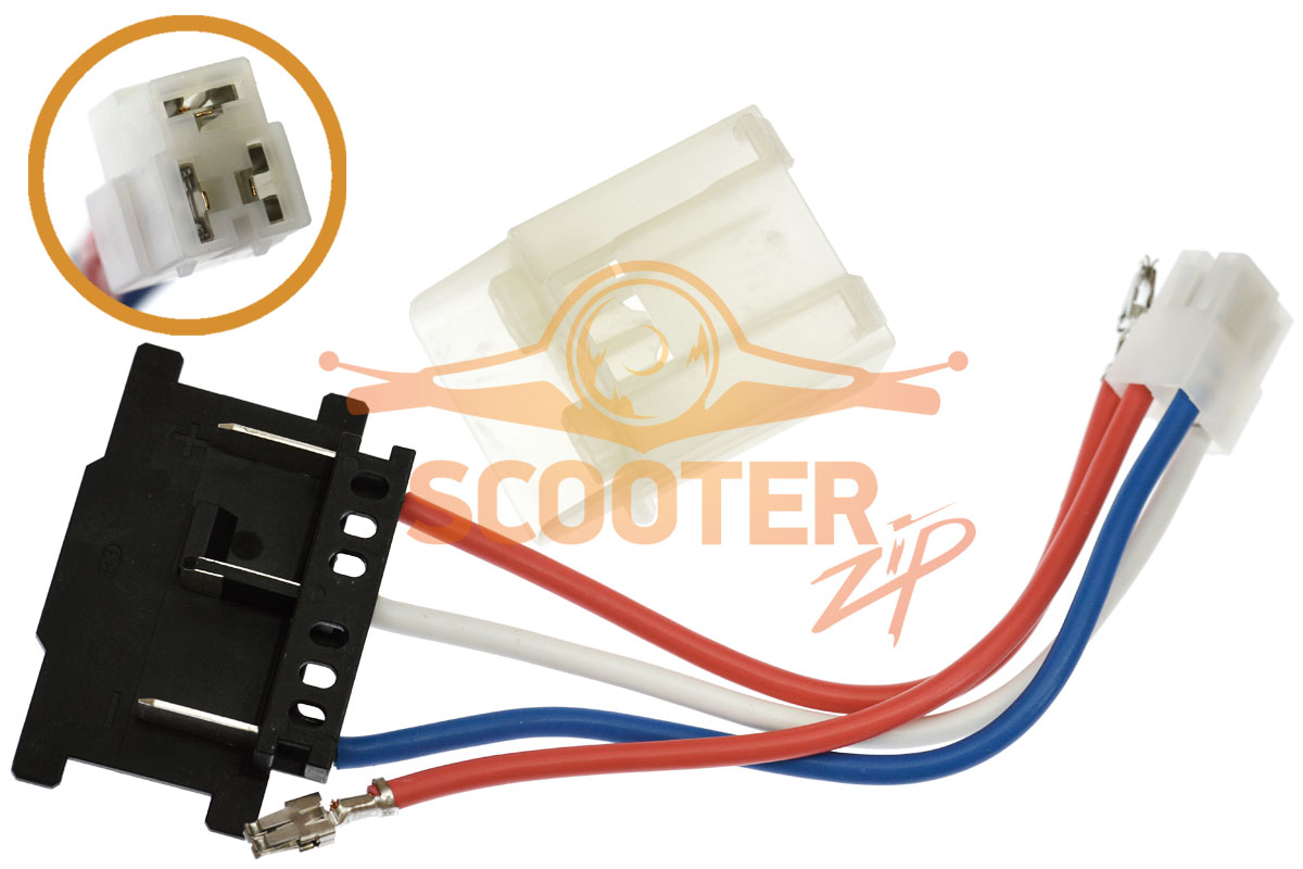 Комплект проводов для газонокосилки аккумуляторной BOSCH ROTAK 37 LI (Тип 3600H81JB0), F016104244