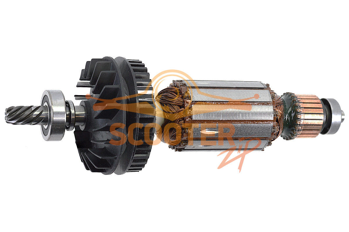 Ротор (Якорь) для машины шлифовальной ленточной BOSCH PBS 75 A (Тип 0603270103), 2604010935