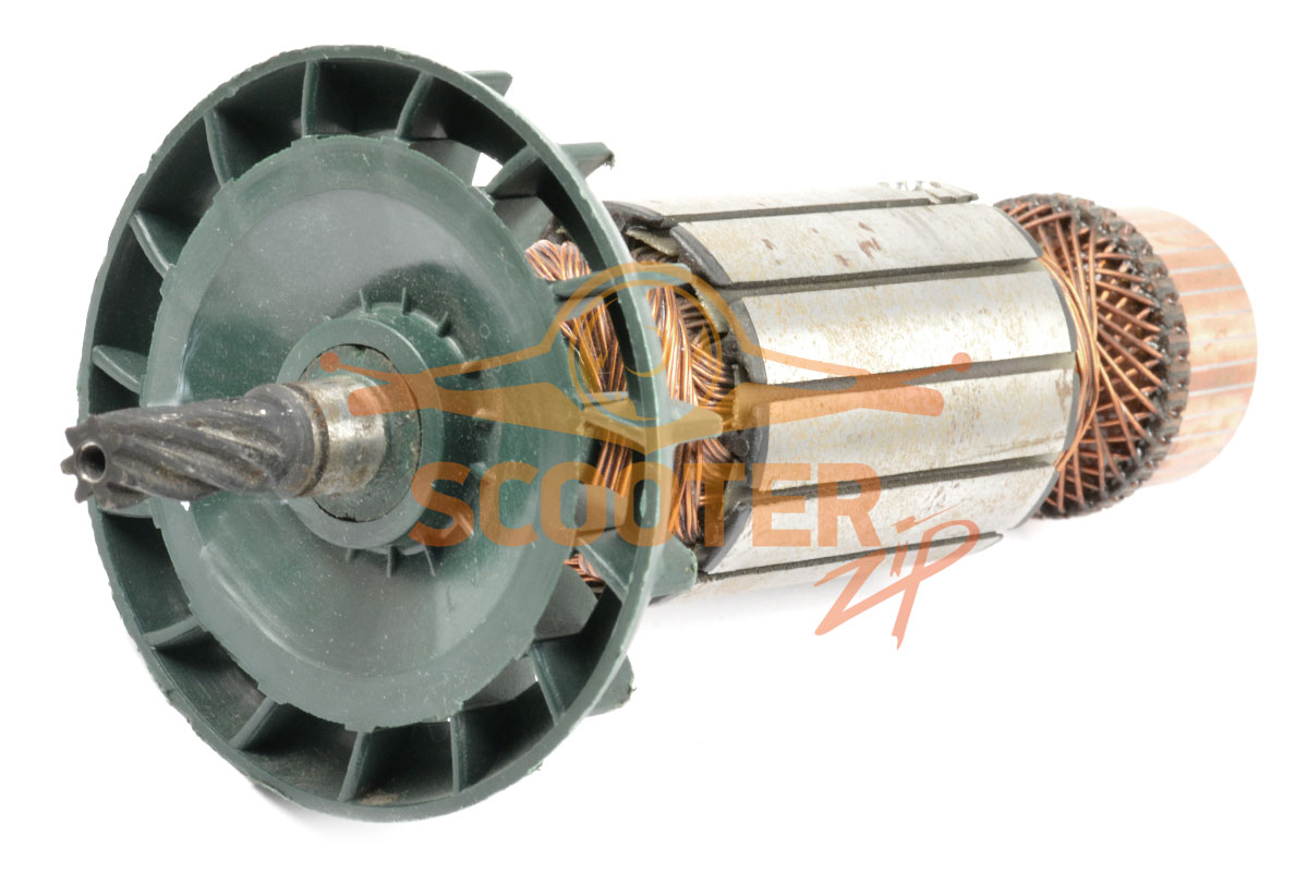 Ротор (Якорь) КОНАКОВО ДП-5119 (L-204.5 мм, D-45.5 мм, 7 зубов, наклон вправо)