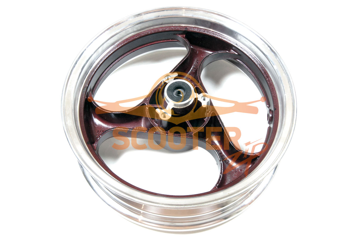 Диск колеса 13 x 3.50 передний дисковый тормоз  для китайского скутера MVH, 893-00612
