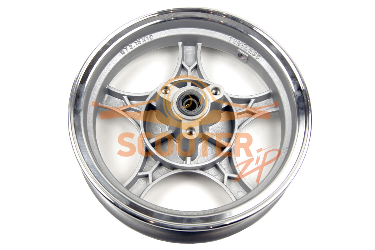 Диск колеса 10 x 2.15 передний дисковый тормоз для скутера Honling QT-6 Master, 4620753536487