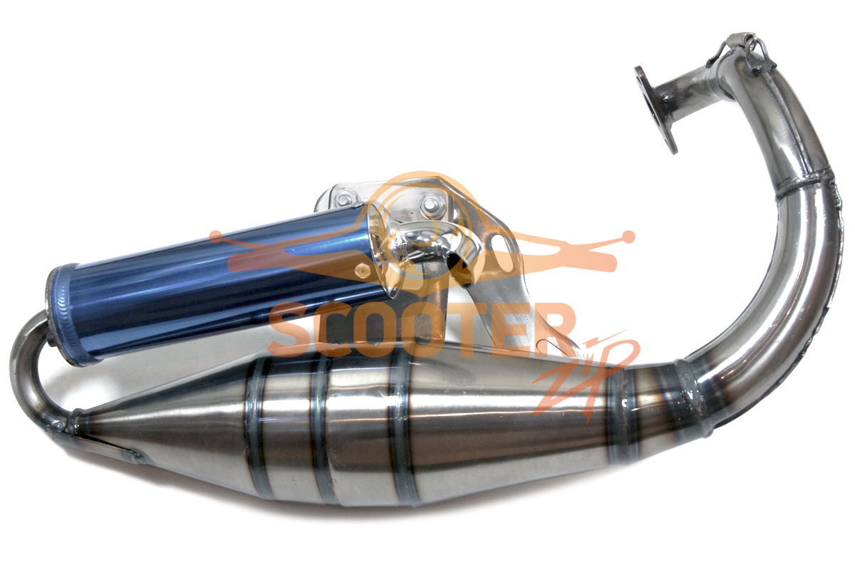 Глушитель спортивный (саксофон) для скутера Honda Dio AF-18