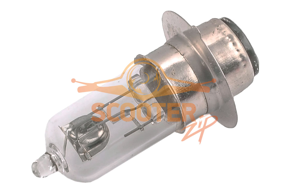 Лампа фары галоген HQ c улучшенным фокусом P15D-25-1 12V 35/35W прозрачная, 312-9479