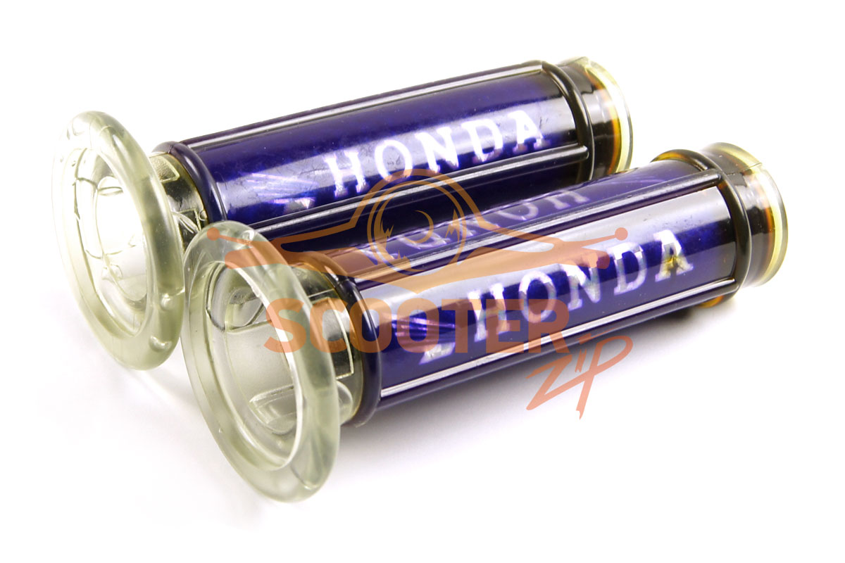 Ручки руля силикон (компл. 2шт) для скутера Honda Dio ТЮНИНГ