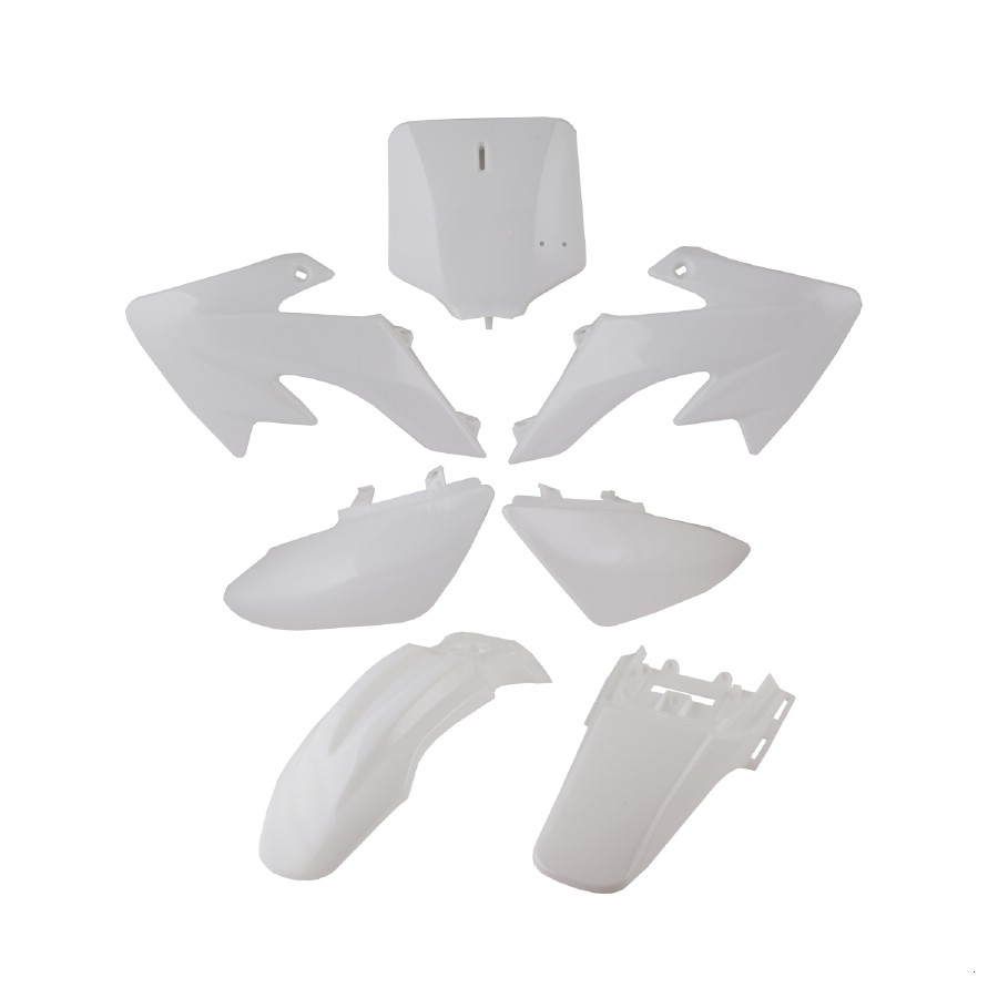 Комплект пластика для питбайка (тип CRF50) белый, 020175-776-6826