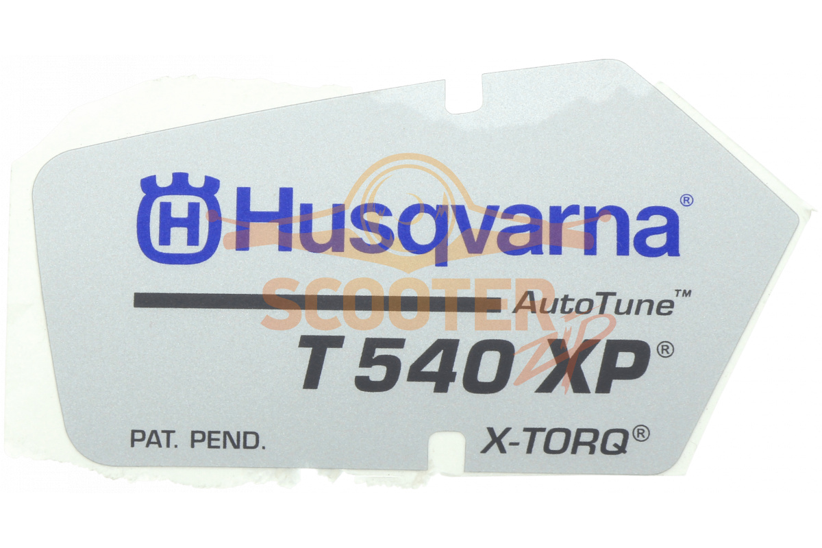Наклейка для бензопилы Husqvarna T540 XP II, 5069419-01