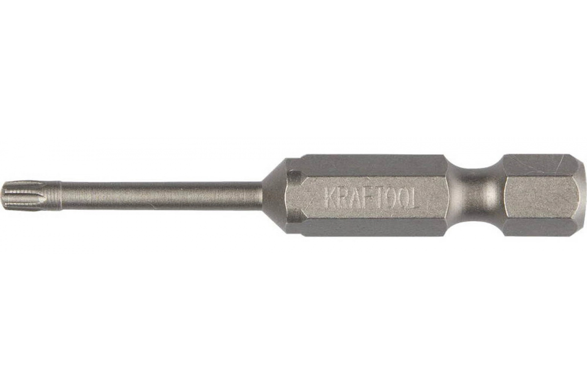 Набор бит кованых профессиональных X-DRIVE, T10, 50 мм, 2 шт, KRAFTOOL, 987-04058